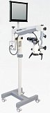 DENSIM OPTICS микроскоп, LED-источник света, регулируемые бинокуляры 0-195гр/50-80мм, фокусное расстояние 250 мм, мобильный